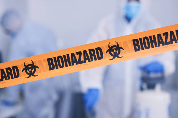 Professional Biohazard technician working in Melrose, MA